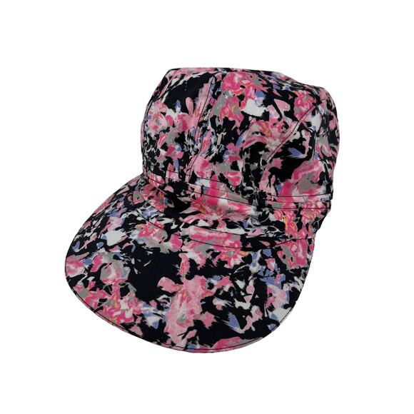 LULULEMON Race To Win Run Hat Crosscourt Petal Black Pow Pink Light OS - Picture 4 of 6